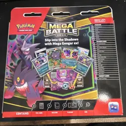 Pokemon TCG Mega Battle Deck Mega Gengar ex 60-Card Deck English Foil - Image 2
