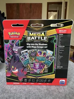 Pokemon TCG Mega Battle Deck Mega Gengar ex 60-Card Starter Deck English 6+ - Image 2