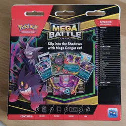 Pokemon Mega Battle Deck Mega Gengar ex Starter 60-Card Deck Brand New Sealed - Image 2