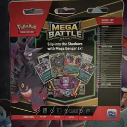 Pokemon Mega Battle Deck Mega Gengar ex & Mega Diancie ex Foil Decks - Image 3