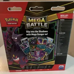 Pokemon TCG Mega Battle Deck Mega Gengar ex SEALED - 2 available - Image 2