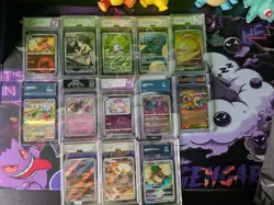Pokemon Slab Job Lot 13 Slabs Pokemon TCG Card Bundle - Image 1