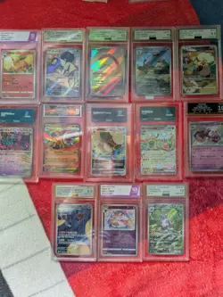 Pokemon Slab Job Lot 13 Slabs Pokemon TCG Card Bundle - Image 2
