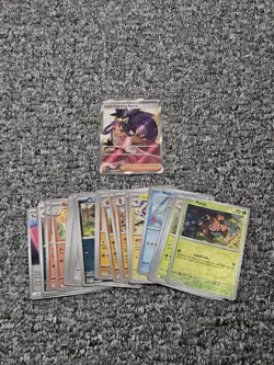 Pokemon TCG Journey Together Destined Rivals Bundle Of Reverse Holos Commons Tom - Image 1