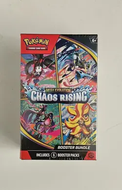 Pokemon TCG: Mega Evolution Chaos Rising Booster Bundle Brand New & Sealed - Image 1
