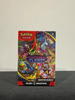 Phantasmal Flames Booster Bundle Pokemon TCG New & Sealed - Image 1