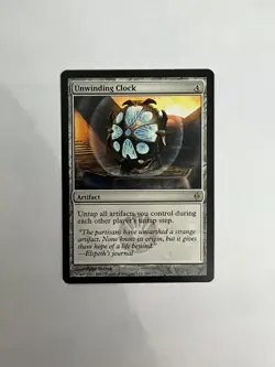 Unwinding Clock New Phyrexia NM Non-Foil - Image 1
