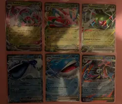Pokemon TCG EX Bundle (6) Various Sets Nm/M English Cards Rare - Image 1