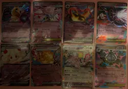 Pokemon TCG EX Bundle (8) Various Sets English Nm/M Pokemon Cards - Image 1