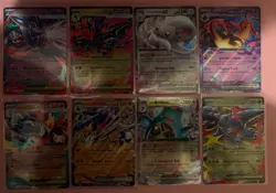 Pokemon TCG EX Bundle (8) Various Sets English Nm/M Pokemon Cards - Image 1