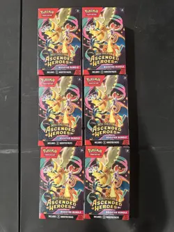 Pokemon TCG: Ascended Heroes Sealed Booster Bundle, New Sealed Box - Image 1