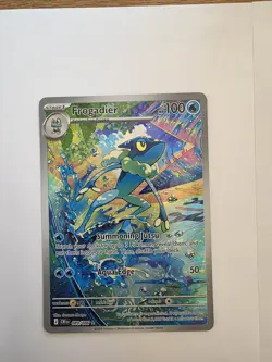 Pokemon TCG Chaos Rising Mega Greninja Ex Froakie and Frogadier Bundle - Image 3