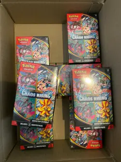 Pokemon TCG Mega Evolution - Chaos Rising Booster Bundle x1 - Image 1