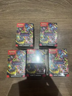 5x 🔥 Pokemon TCG: Mega Evolution Phantasmal Flames Booster Bundle Sealed 💯 - Image 5