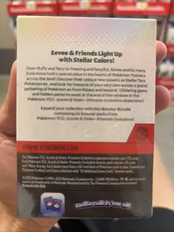 Pokemon TCG: S&V Prismatic Evolutions Booster Bundle (6pks) Factory Sealed - Image 3