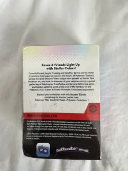 Pokemon TCG Scarlet & Violet Prismatic Evolutions Booster Bundle 6 Packs - Image 3