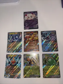 Pokemon TCG 7 Mixed Ex Cards Bundle - Image 1
