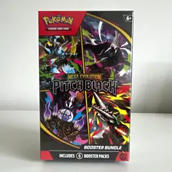 Pokemon TCG Mega Evolution Pitch Black Booster Bundle - English (6 Packs) - Image 1