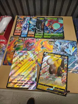 Pokemon TCG Jumbo Card Bundle Of 12 Oversized Jumbo Cards FREE POSTAGE - Image 1