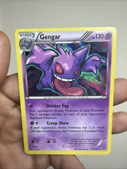 The Pokemon Company Gengar 60/162 Breakthrough Holo Rare Reverse Holo EN LP - Image 1