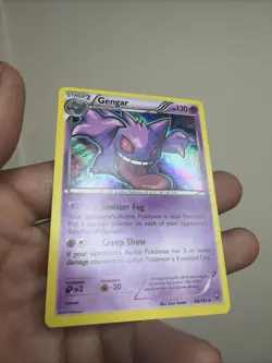 The Pokemon Company Gengar 60/162 Breakthrough Holo Rare Reverse Holo EN LP - Image 2