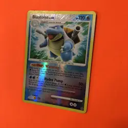 Blastoise Reverse Holo Rare 2/132 Secret Wonders Pokemon Card LP 002/132 2007 - Image 3
