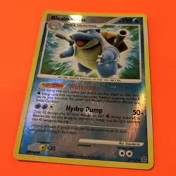 Blastoise Reverse Holo Rare 2/132 Secret Wonders Pokemon Card LP 002/132 2007 - Image 5
