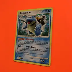 Blastoise Holo Rare 2/132 Secret Wonders Pokemon Card MP 002/132 2007 TCG - Image 3