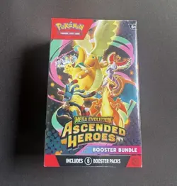 Pokemon TCG Mega Evolution—Ascended Heroes Booster Bundle (6 Packs) - Image 1