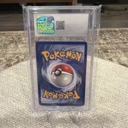 CGC 8 NM/MINT Zapdos 15/62 Fossil Error Holo Pattern Holo Pokemon Card - Image 2