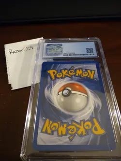 1999 Pokemon Fossil Unlimited ZAPDOS - 15/62 - Holo - CGC 8.5 NM/Mint+ - Image 2