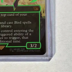 2025 MTG Final Fantasy TRAVELING CHOCOBO * Neon Ink Green #0551d * - Image 4