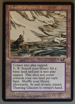 Thawing Glaciers - MTG - Alliances - Magic: The Gathering - Image 1
