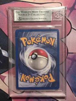 Meowth 62/82 1st Edition Team Rocket BGS 9mint Pokemon Card pop 59 - Image 2