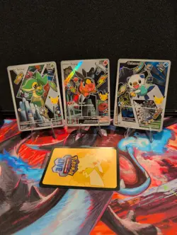Pokemon TCG First partners collection 2 Promo Snivy Tepig Oshawott Lot Nm 🔥🔥 - Image 2