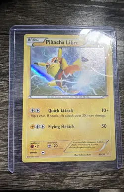 Pikachu Libre (30 - Holo) 30/30 XY Trainer Kit: Pikachu Libre & Suicune Holo - Image 1