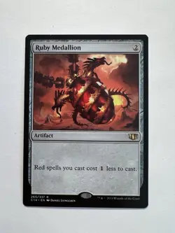 Ruby Medallion - MTG Commander 2014 - NM - Image 1