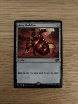 MTG Ruby Medallion (NM) Commander 2014 - Image 1