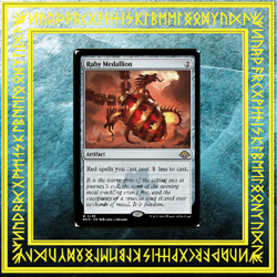Ruby Medallion [Modern Horizons 3] MTG NM - Image 1