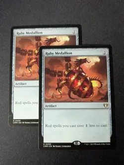 Ruby Medallion [Modern Horizons 3] MTG NM - Image 2