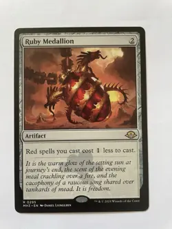MTG Ruby Medallion - Modern Horizons 3 Near Mint 295 - Image 1
