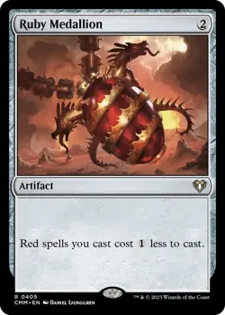 MTG - Ruby Medallion - Commander Masters - NM - Image 1