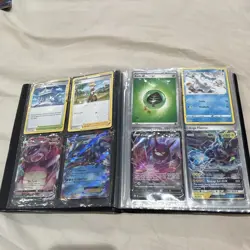 Pokemon TCG Sun & Moon 80-Card Binder Lot Holo/Foil Full Art Tag Team GX/V - Image 2