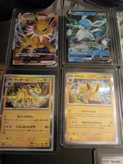 Pokemon TCG English Holo/Foil 8 Card Eeveelution Lot Jolteon Glaceon +More - Image 2