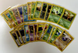 25 Card Pokemon Neo Discovery WoTC TCG Assorted Card Lot Including Rares - Image 1