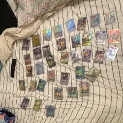 Pokemon TCG Mixed Holo Card Lot - Assorted Standard Size Trading Cards - Image 1
