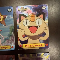 9 Topps Pokemon Card Lot Holo/Foil TV Animation Edition Vintage TCG 1999 Pidgey - Image 5