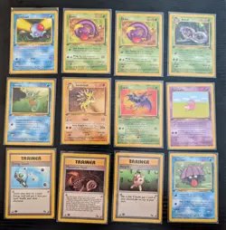All 1st Edition Fossil Pokemon TCG Card Lot 12 Cards! LP - Image 1