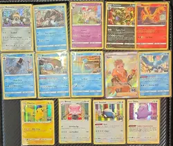 Nintendo Pokemon TCG Pokemon GO 14-Card English Holo Lot Melmetal/Tyranitar - Image 1