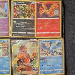 Nintendo Pokemon TCG Pokemon GO 14-Card English Holo Lot Melmetal/Tyranitar - Image 2